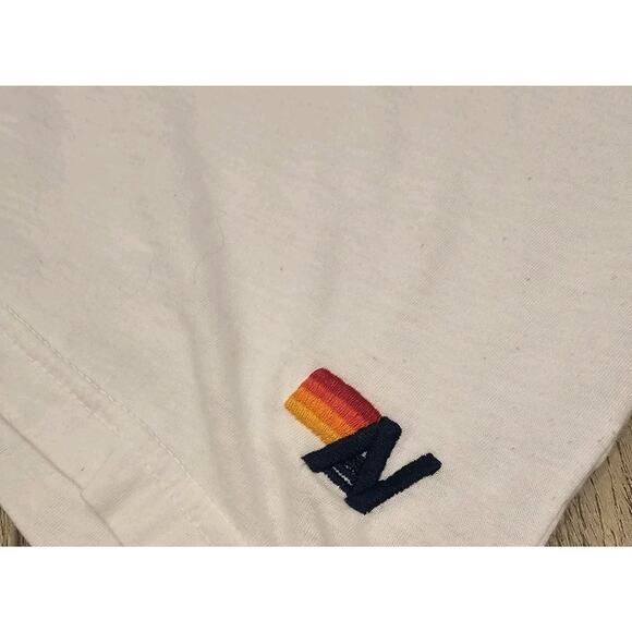 Aviator Nation Logo Tee Shirt Size Medium White - Picture 2 of 10